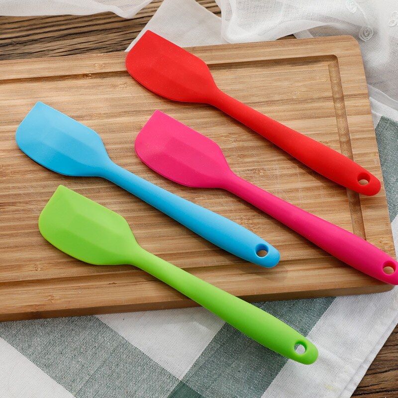Lot de 2 spatules pour wok, spatules en silicone à large ouverture, manche  en acier inoxydable, spatule flexible en silicone, pelle antiadhésive